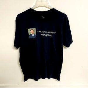 The Office Michael Scott “That’s What She Said” Quote T-Shirt